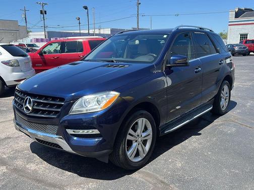Lunar Blue Metallic 2014 Mercedes-Benz M-Class ML 350