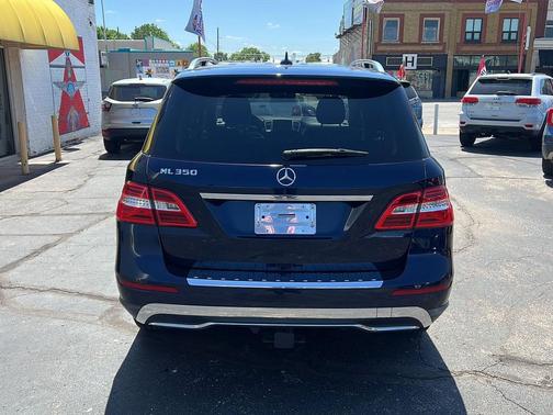 Lunar Blue Metallic 2014 Mercedes-Benz M-Class ML 350