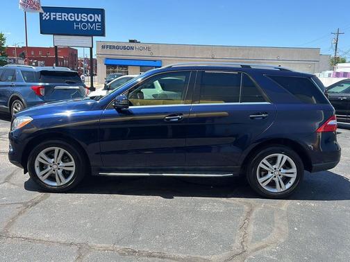 Lunar Blue Metallic 2014 Mercedes-Benz M-Class ML 350