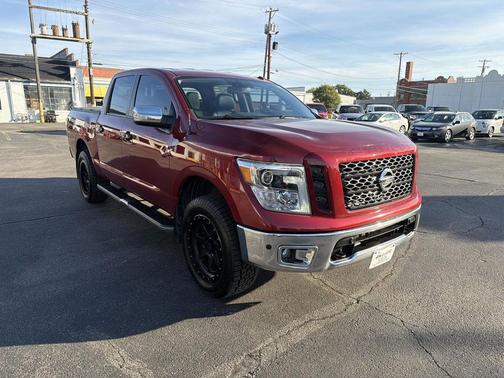 Cayenne Red 2018 Nissan Titan SL
