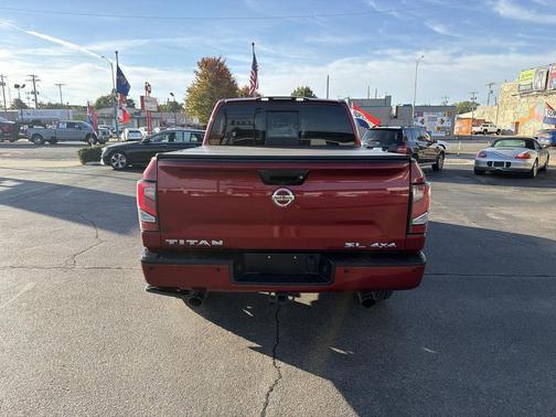 Cayenne Red 2018 Nissan Titan SL