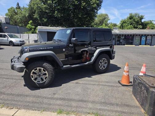 Black 2013 Jeep Wrangler Rubicon