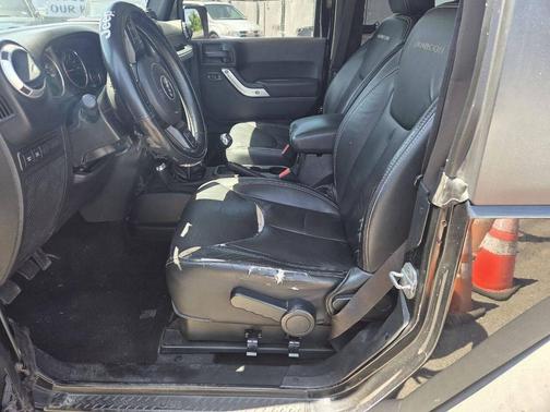 Black 2013 Jeep Wrangler Rubicon