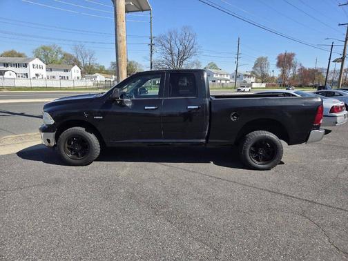 Black 2010 Dodge Ram 1500 SLT