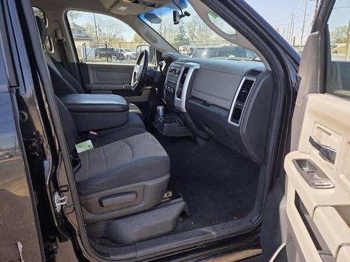 Black 2010 Dodge Ram 1500 SLT