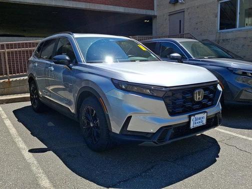 Lunar Silver Metallic 2024 Honda CR-V Hybrid Sport-L