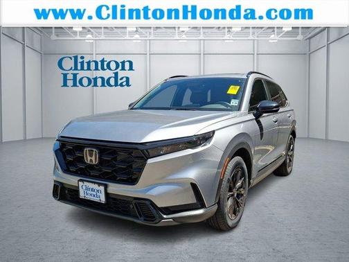 Lunar Silver Metallic 2024 Honda CR-V Hybrid Sport-L