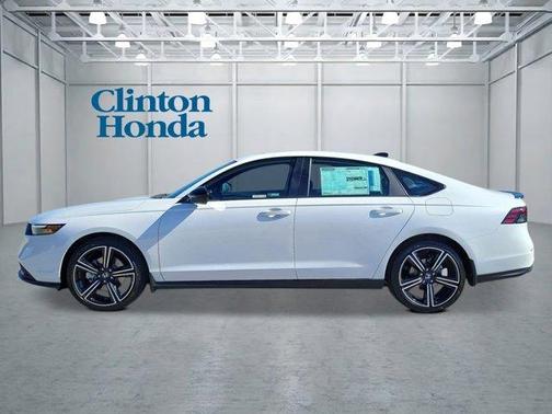 Platinum White 2026 Honda Accord Hybrid Sport