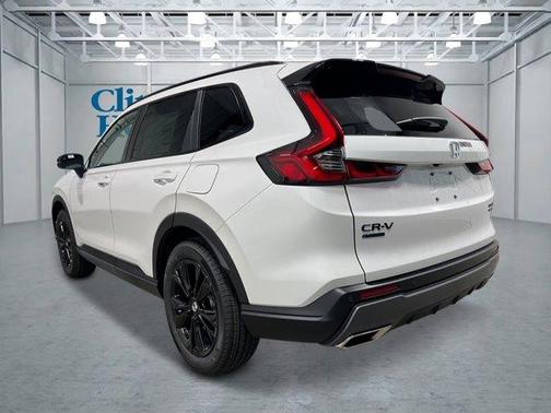 Platinum White Pearl 2026 Honda CR-V Hybrid Sport Touring
