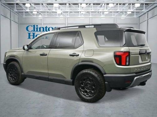 Ash Green 2026 Honda Passport TrailSport Elite Blackout