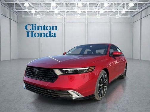 Radiant Red 2026 Honda Accord Hybrid Touring Sedan