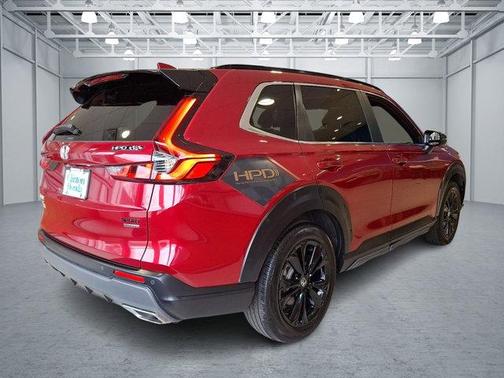 Radiant Red Metallic 2024 Honda CR-V Hybrid Sport Touring