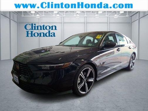 Crystal Black Pearl 2025 Honda Accord Hybrid Sport