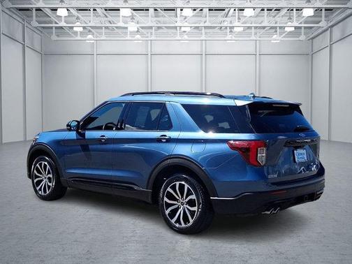 Blue Metallic 2020 Ford Explorer ST