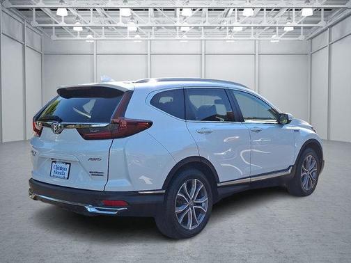 Platinum White Pearl 2022 Honda CR-V Hybrid Touring