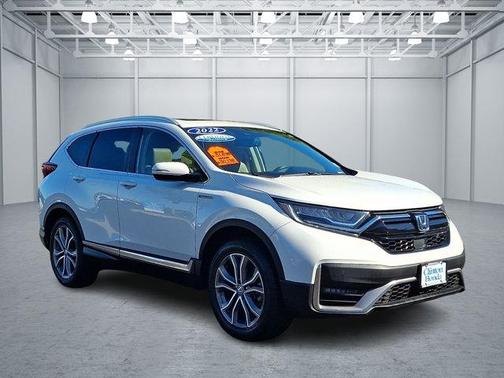 Platinum White Pearl 2022 Honda CR-V Hybrid Touring