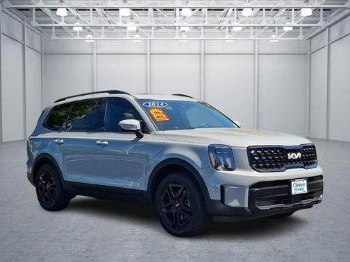 Wolf Gray 2024 Kia Telluride EX X-Line