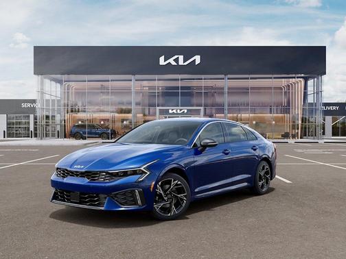 Blue 2026 Kia K5 GT-Line
