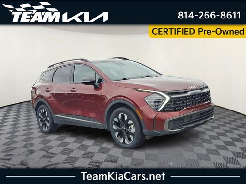 Red 2024 Kia Sportage X-Line