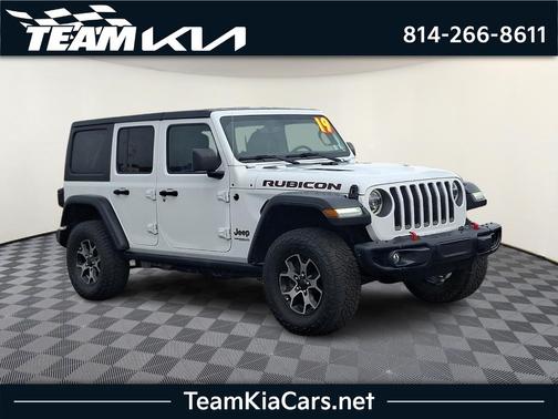 Bright White Clearcoat 2019 Jeep Wrangler Unlimited Rubicon