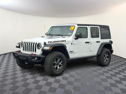 Bright White Clearcoat 2019 Jeep Wrangler Unlimited Rubicon
