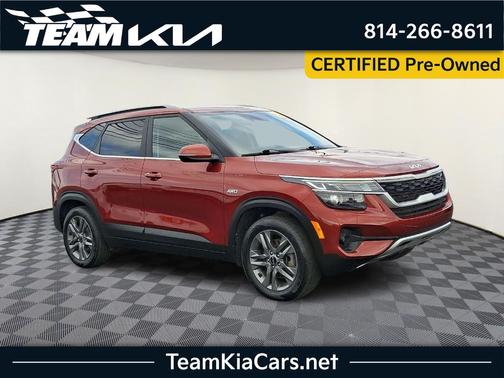 Mars Orange 2023 Kia Seltos S