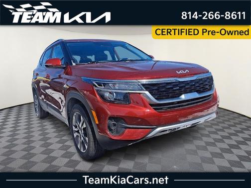 Mars Orange 2023 Kia Seltos S