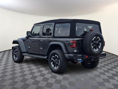 Granite Crystal Clearcoat Metallic 2024 Jeep Wrangler 4xe Rubicon