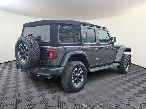 Granite Crystal Clearcoat Metallic 2024 Jeep Wrangler 4xe Rubicon