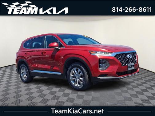 Scarlet Red 2019 Hyundai SANTA FE 2.4 SE
