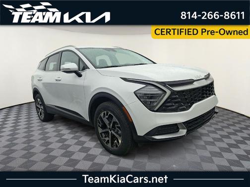 Glacial White Pearl 2024 Kia Sportage EX