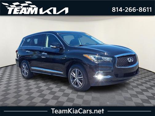 Imperial Black 2020 INFINITI QX60 Pure