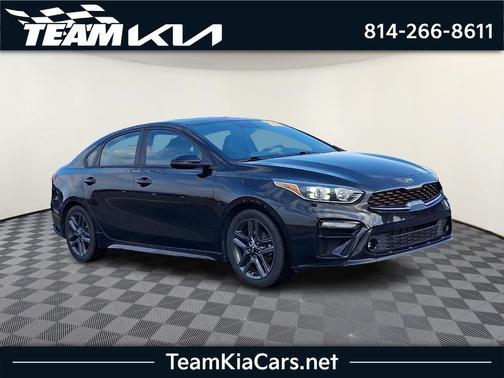 Aurora Black 2021 Kia Forte GT-Line