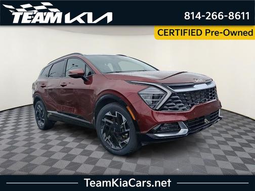 Red 2024 Kia Sportage SX-Prestige