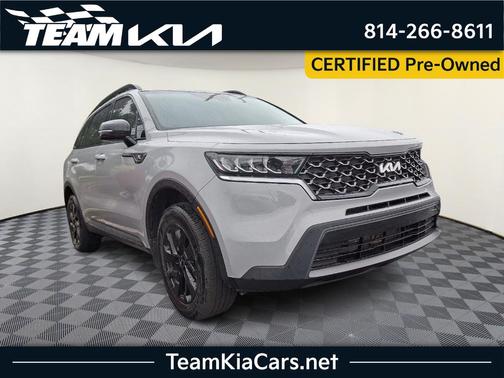 Wolf Gray 2023 Kia Sorento X-Line S