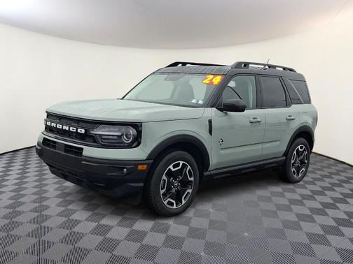 Cactus Green / Gray 2024 Ford Bronco Sport Outer Banks