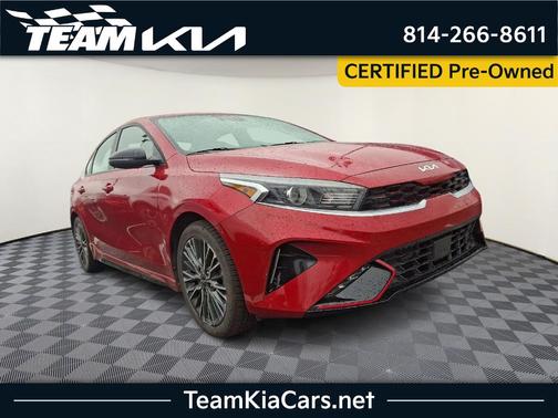 Currant Red 2024 Kia Forte GT-Line