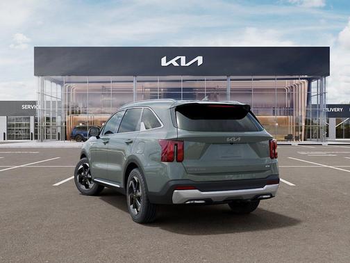 Green 2026 Kia Sorento Hybrid EX