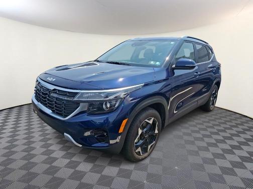 Dark Ocean Blue 2024 Kia Seltos EX