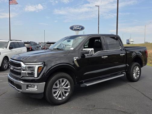 Agate Black Metallic 2024 Ford F-150 Lariat