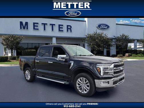 Agate Black Metallic 2024 Ford F-150 Lariat