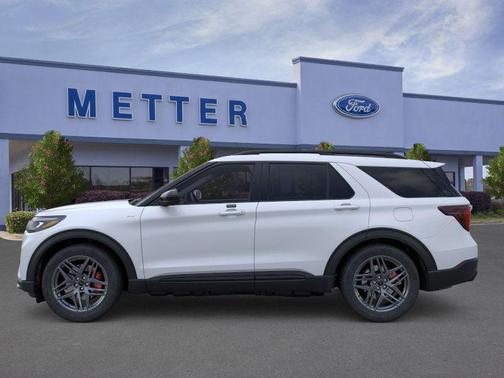 Space White Metallic 2026 Ford Explorer ST-Line