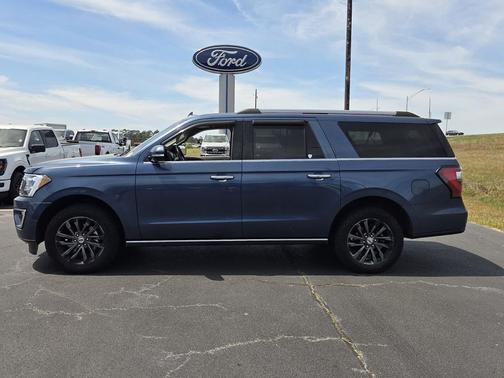 Blue Metallic 2019 Ford Expedition Max Limited