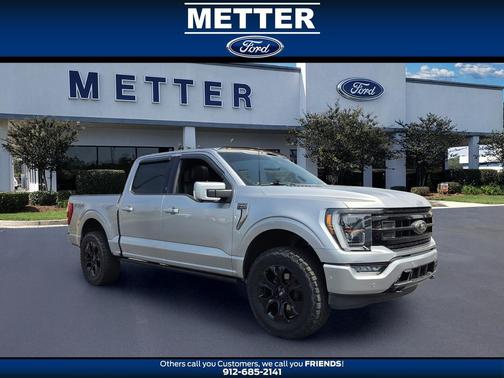 Iconic Silver Metallic 2022 Ford F-150 Platinum