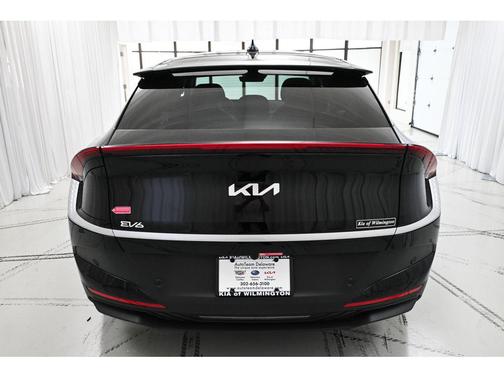 Ebony Black 2025 Kia EV6 Light Long Range AWD