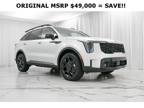 Ivory Silver 2026 Kia Sorento SX