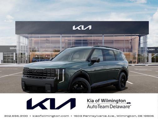 Black Jade Green 2027 Kia Telluride Hybrid X-Line SX