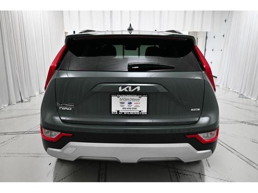 Cityscape Green 2025 Kia Niro Plug-In Hybrid EX