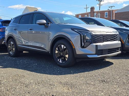 Steel Gray 2026 Kia Sportage Hybrid LX