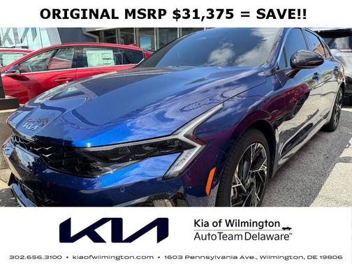 Yacht Blue 2026 Kia K5 GT-Line AWD